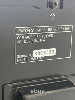 Pair (2) Sony CDP-CX205 Mega Storage 200 Disc Carousel CD Changer / Players