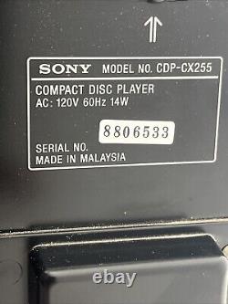 Pair (2) Sony CDP-CX205 Mega Storage 200 Disc Carousel CD Changer / Players