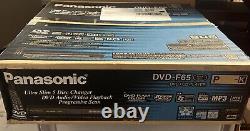 Panasonic 5-Disc DVD Player Changer Bundle DVD-F65 Brand New In Box Rare