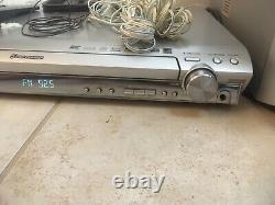 Panasonic SA-HT730 DVD Home Theater Sound System Receiver 5 Disc Player Changer