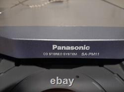 Panasonic SA-PM11 5 Disc CD Changer Stereo System Cassette Player AM FM Radio