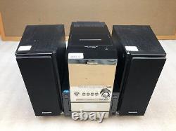 Panasonic SA-PM27 CD Stereo System AM/FM 5 Disc CD Changer and Cassette Player