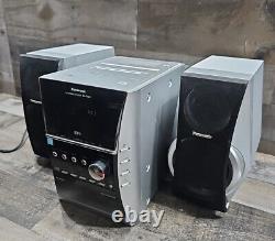 Panasonic SA-PM31 5 Disc CD Changer Stereo System Cassette Player Tested Works