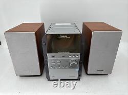 Panasonic Stereo 5-Disc CD Changer Player Tape Recorder TESTED EB-12046