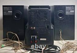 Panasonic Stereo System SA-PM27 5 Disc CD Changer Cassette Player Sounds Amazing