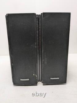 Panasonic Stereo System SA-PM27 5 Disc CD Changer Cassette Player Tested READ