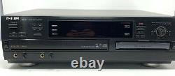 Philips CDR 785 3-Disc CD Player/Changer CD Recorder Dual Deck BUNDLE TESTED EUC