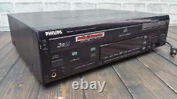 Philips CDR-800 Compact Disc Dubbing Burner Recorder 3 CD Changer Player Tested