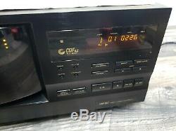 Pioneer 101 CD Compact Disc Multi Player Changer Carousel And Remote PD-F908