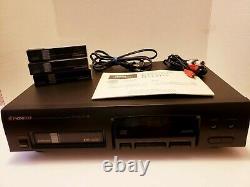 Pioneer 6- Disc CD Cartridge Compact Disc Multi Player Changer with 3 Cartridges