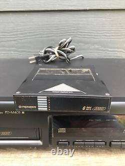 Pioneer 6 Disc CD Changer Multi Play Compact Disc Player PD-M403 withCart TESTED