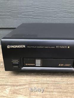 Pioneer 6 Disc CD Changer Multi Play Compact Disc Player PD-M403 withCart TESTED