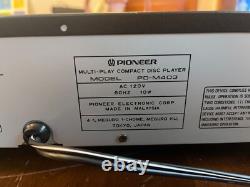 Pioneer 6 Disc CD Changer Multi Play Compact Disc Player PD-M403 withCart TESTED