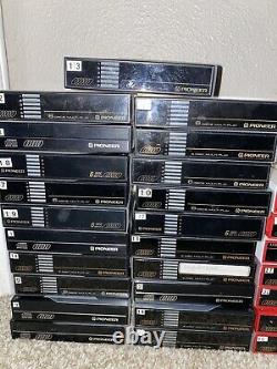 Pioneer 6 Disc CD Player Changer Cartridge Magazine Lot of 37 Multiple Colors