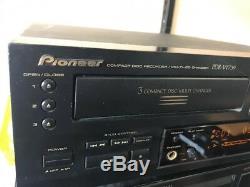 Pioneer CD Player Recorder PD-RW739 3 Disc CD CD-R Changer SHIPS FREE