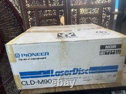 Pioneer CLD-M90 Laserdisc, 5 DISC CHANGER, CDV, LD PLAYER X RARE NEW