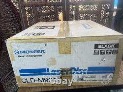 Pioneer CLD-M90 Laserdisc, 5 DISC CHANGER, CDV, LD PLAYER X RARE NEW