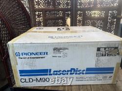 Pioneer CLD-M90 Laserdisc, 5 DISC CHANGER, CDV, LD PLAYER X RARE NEW