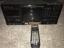 Pioneer DV-F727 File-Type DVD CD Player 301 Disc Changer With Remote