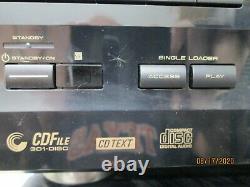 Pioneer Elite PD-F27 300 Disc Player CD Changer