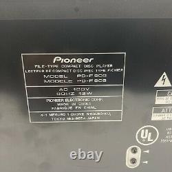 Pioneer F908 101 Disc CD Player Changer, Tested No Remote