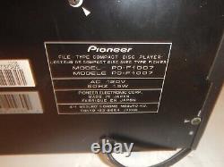 Pioneer File-Type Compact 301 Disc Player PD-F1007 CD Changer Carousel