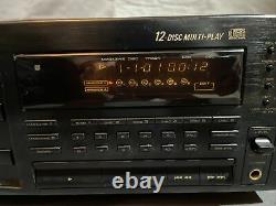 Pioneer PD-DM802 12 Disc Multi Compact Disc CD Player Changer, Works -No Remote