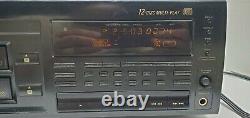 Pioneer PD-DM802 12 Disc Multi Disc CD Player Changer Tested & Working