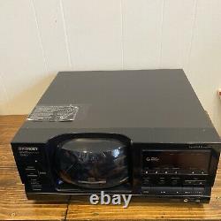 Pioneer PD-F07 Elite 101 CD Changer Disc Player Stereo Tested No Remote