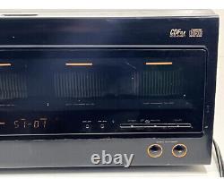 Pioneer PD-F100 CD Player Holds 100 CD Discs Tested Works Great (NO REMOTE)