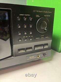 Pioneer PD-F1007 301 CD Changer Carousel NO Remote Tested WORKING