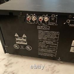 Pioneer PD-F1007 301 Disc File Type CD Player Changer Carousel Tested No Remote