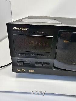 Pioneer PD-F1007 301 Disc File Type CD Player Changer Carousel Text No Remote