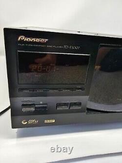 Pioneer PD-F1007 301 Disc File Type CD Player Changer Carousel Text No Remote