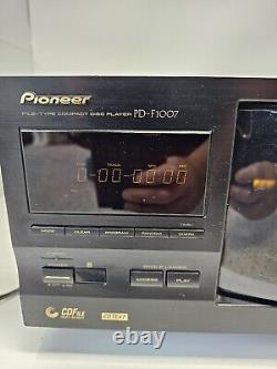 Pioneer PD-F1007 301 Disc File Type CD Player Changer Carousel Text No Remote