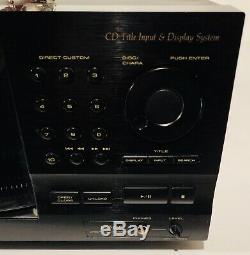 Pioneer PD-F1007 File Type 301 Compact Disc Player and Changer