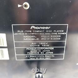 Pioneer PD-F1009 300+1 Discs Changer CD File Type Player Tested and Working