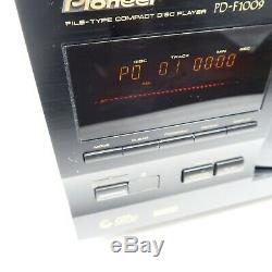 Pioneer PD-F1009 301-Disc CD Player Changer Tested Works Great NO Remote