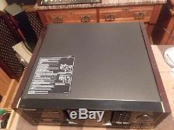 Pioneer PD-F19 Elite 300 Disc CD Player Changer with Cherry wood sides No Remote