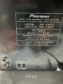 Pioneer PD-F407 CD Changer(25)Compact Disc Player HiFi Stereo-VERY GOOD COND