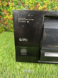 Pioneer PD-F407 File Type 25-Disc CD Player Changer (No Remote) TESTED Works
