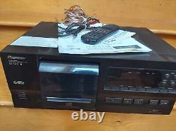 Pioneer PD-F407 File Type 25-Disc CD Player Changer Tested Working With Remote