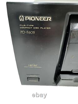 Pioneer PD-F605 File Type 25-Disc CD Player Changer withCables TESTED EUC