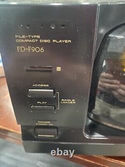 Pioneer PD-F906 CD Changer 101 Compact Disc Player HiFi Stereo Vintage Japan