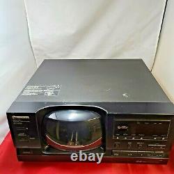 Pioneer PD-F906 Compact Disc Player 101 CD Changer Tested Working NO REMOTE