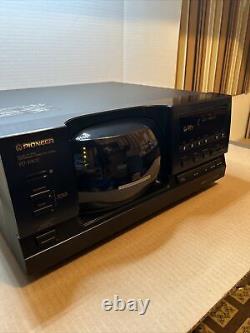 Pioneer PD-F907 Compact Disc Player-100 CD Roulette Changer No Remote, TESTED