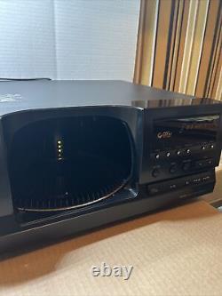 Pioneer PD-F907 Compact Disc Player-100 CD Roulette Changer No Remote, TESTED