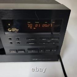 Pioneer PD-F908 Compact Disc 101 CD player Changer Carousel w Remote Tested