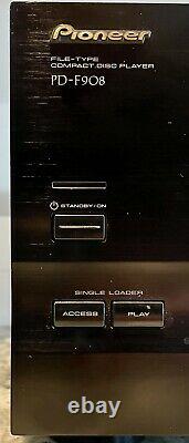 Pioneer PD-F908 Compact Disc Multi Player Changer Home Audio 101 CD Capacity