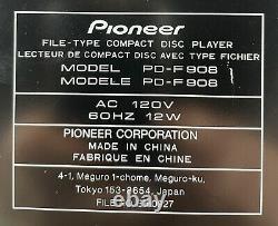 Pioneer PD-F908 Compact Disc Multi Player Changer Home Audio 101 CD Capacity